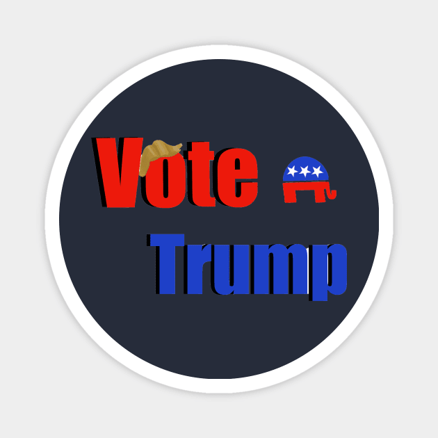 2020 Election, Vote trump Magnet by Isaac58